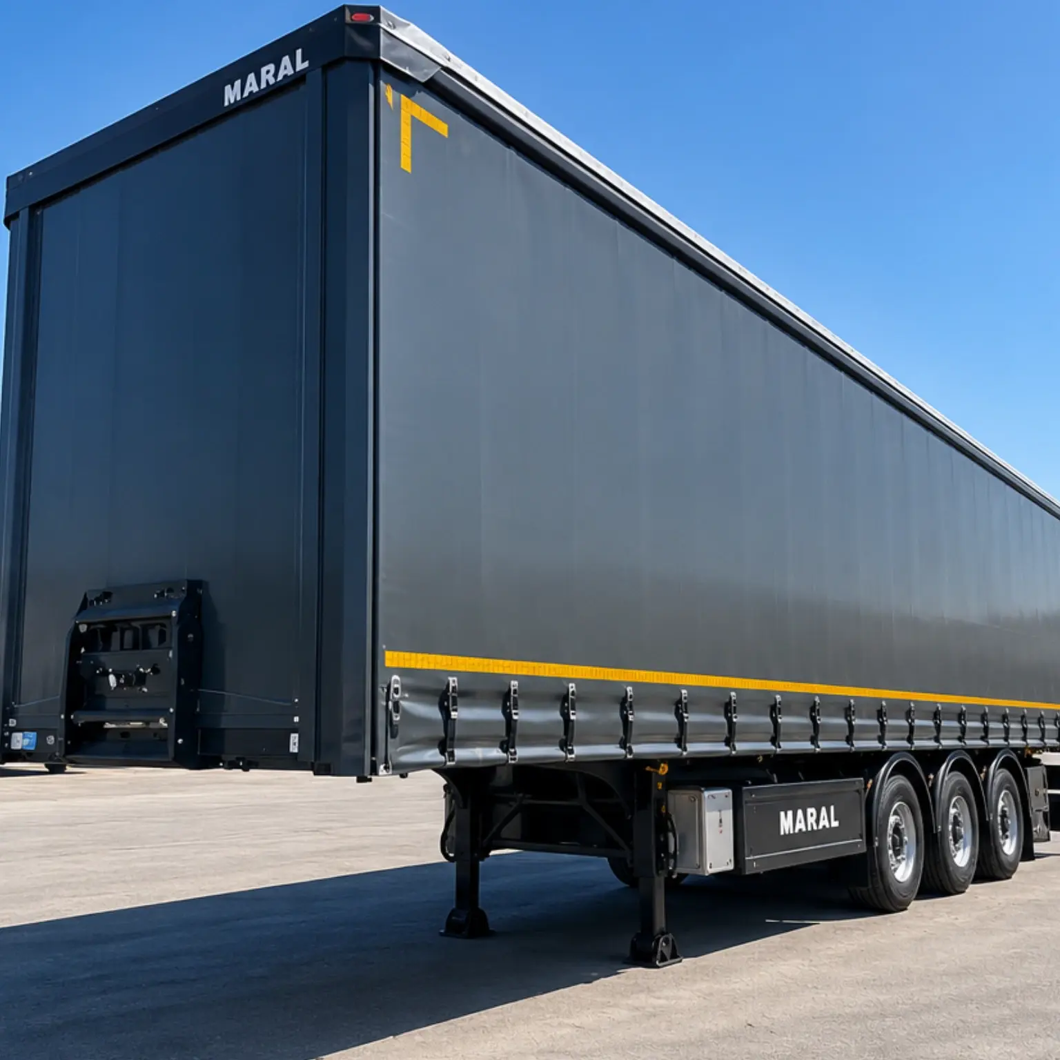 Maral Fully Sliding Curtain Trailer – Model 1404