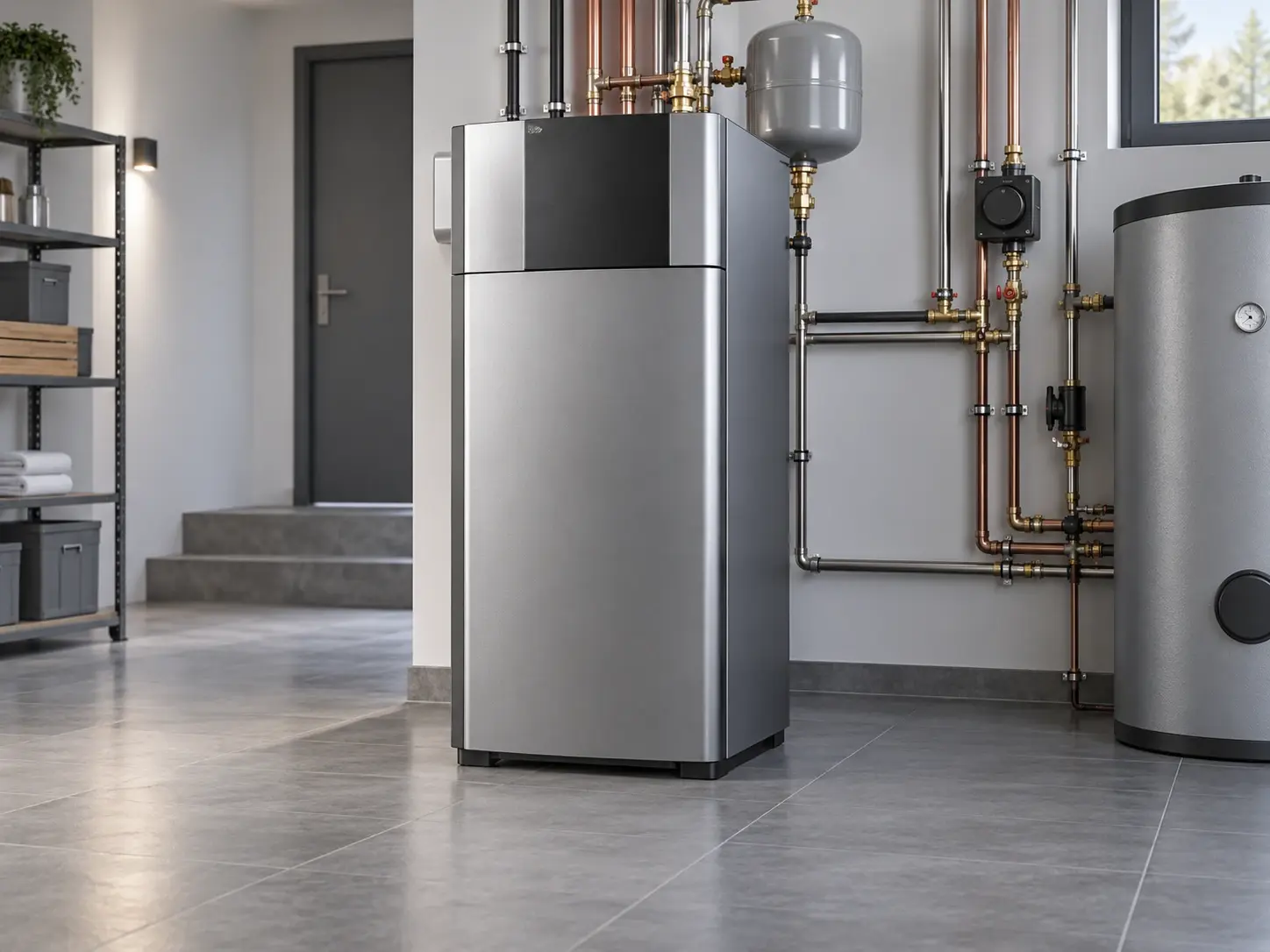 Floor-standing boiler