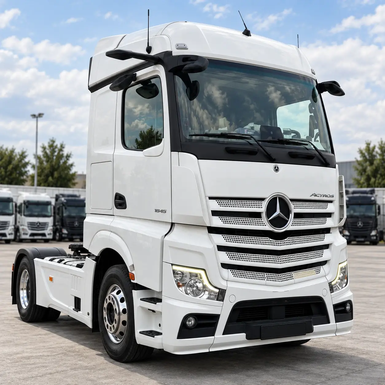 Mercedes-Benz Actros 1845 truck, 2020 model