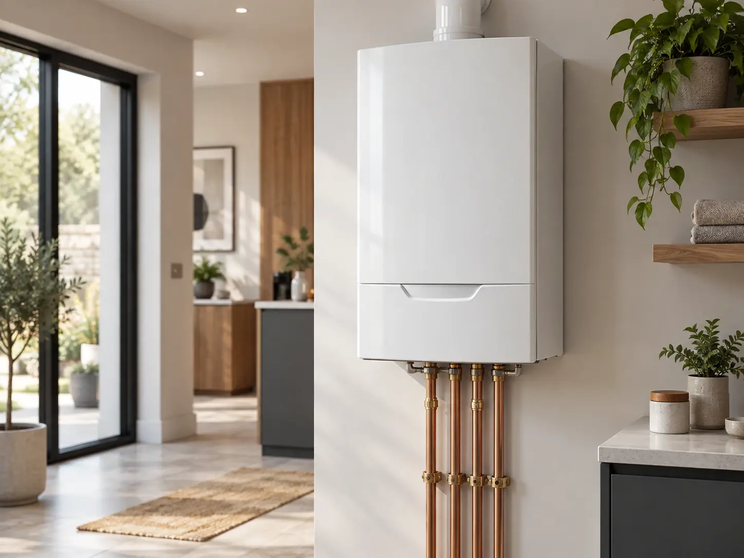24 kW Wall-Mounted Dual Heat Exchanger Boiler