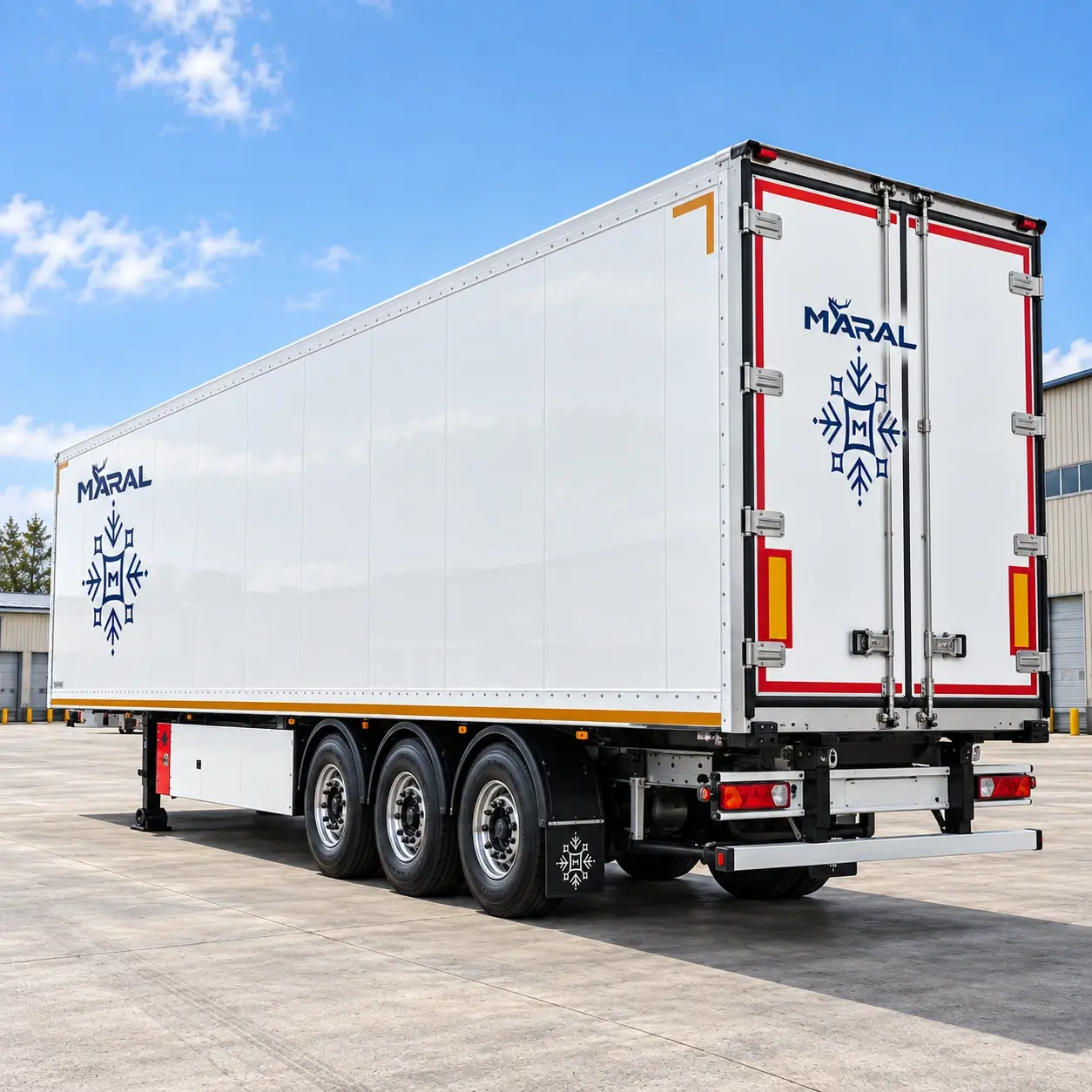 Maral refrigerated trailer, model 1404