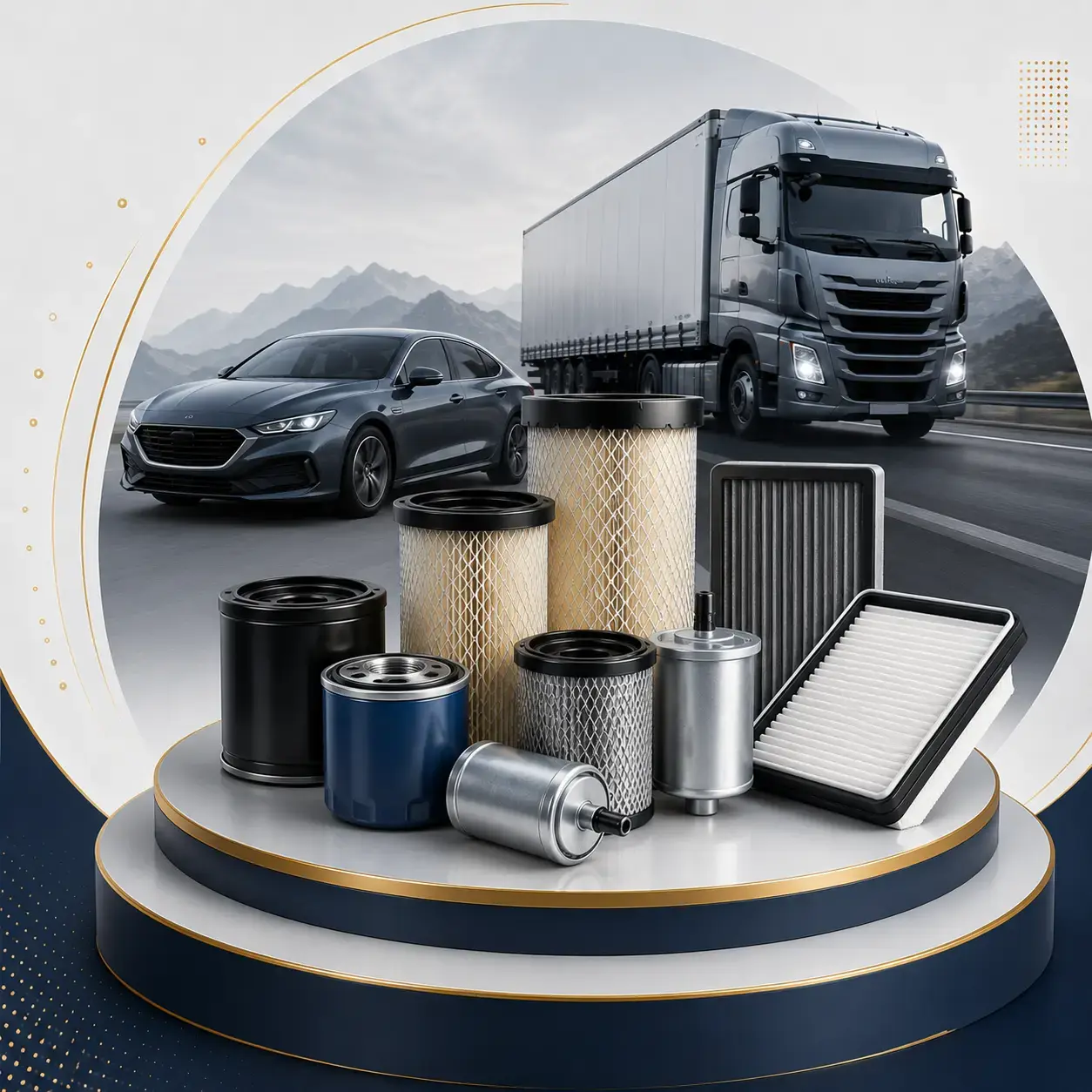 فیلتر خودروهای سبک و سنگین