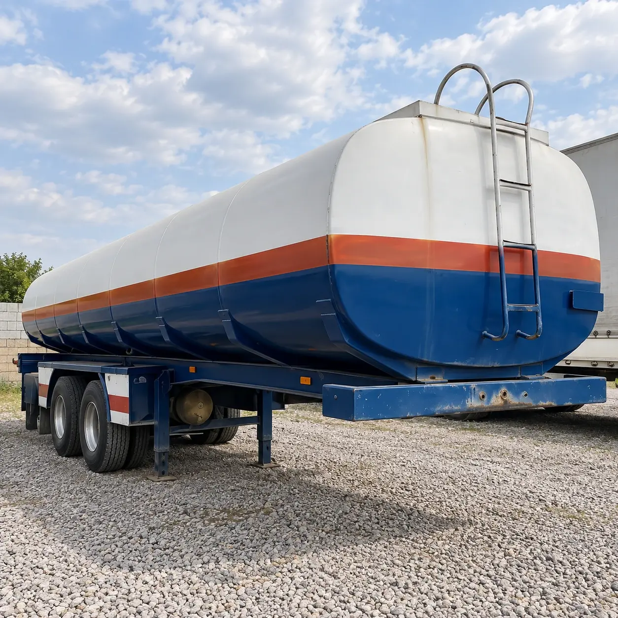 Two-Axle Tanker Trailer – Lightly Used and in Good Condition