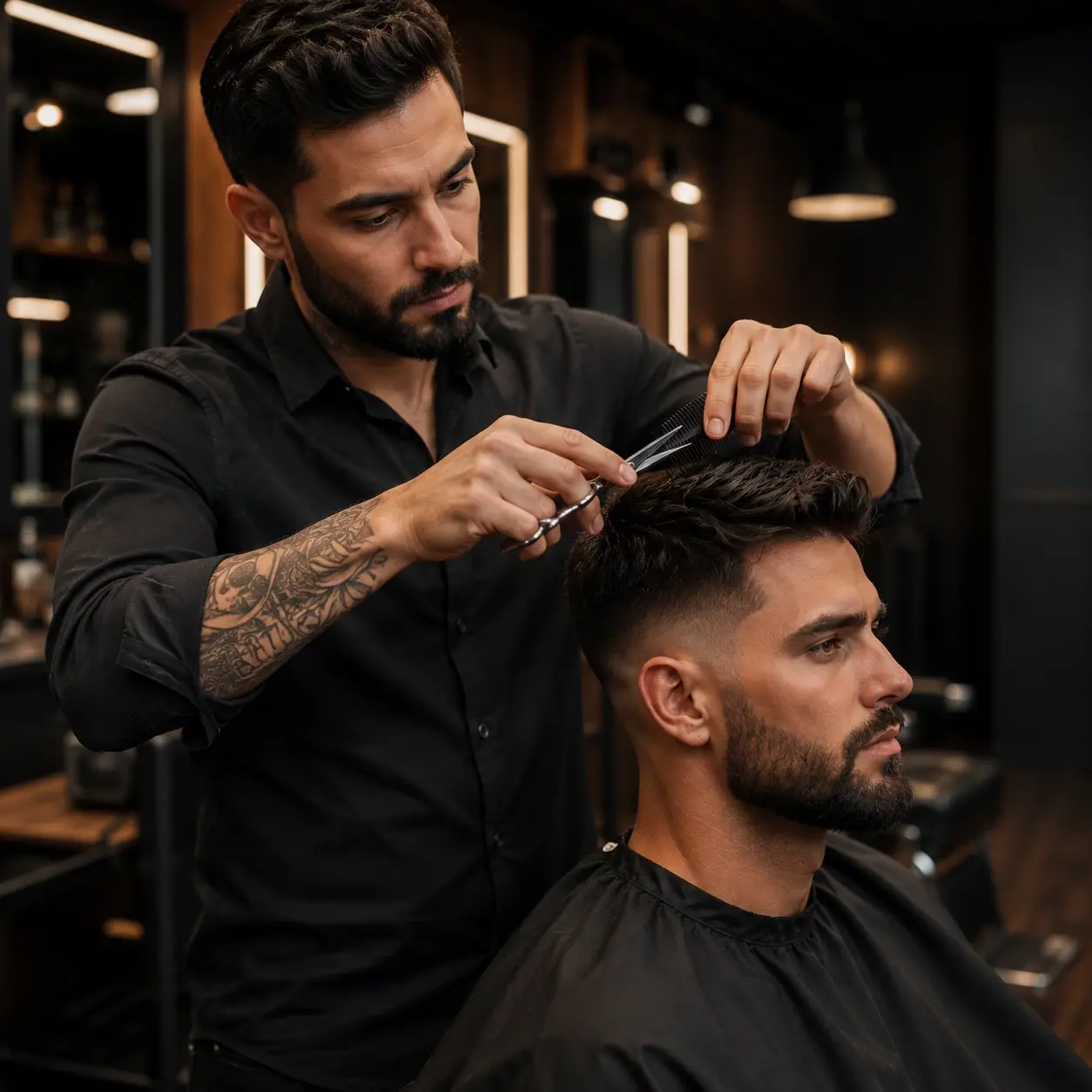 اصلاح و کوتاهی موی مردانه
